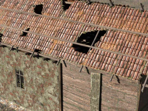 casa abandonada Modelo 3D