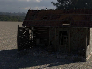 casa abandonada Modelo 3D