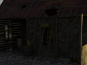 Abandoned House 3D Model