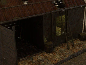 casa abandonada Modelo 3D