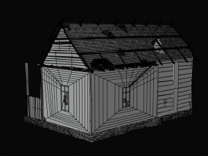 Abandoned House 3D Model
