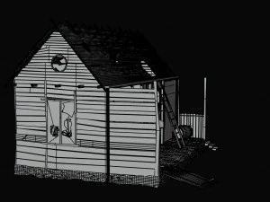 casa abandonada Modelo 3D