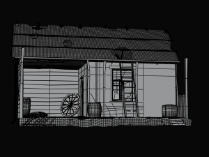 Abandoned House 3D Model