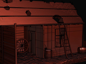 Abandoned House 3D Model