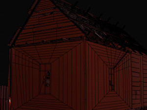 Abandoned House 3D Model