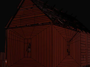 casa abandonada Modelo 3D