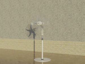 Modern Fan 3D Model