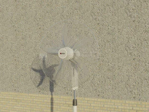 Modern Fan 3D Model