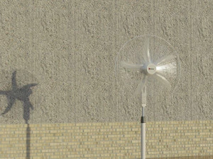 Modern Fan 3D Model
