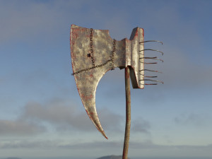 Bloody Executioners Axe 3D 模型