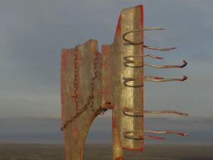 Bloody Executioners Axe 3D Model