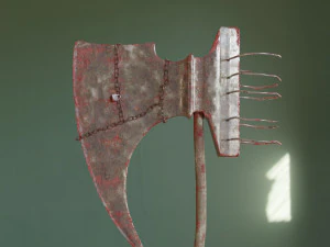 Bloody Executioners Axe 3D Model