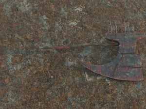 Bloody Executioners Axe 3D Model
