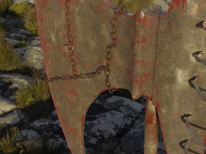 Bloody Executioners Axe 3D 模型