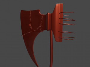 Bloody Executioners Axe 3D 模型