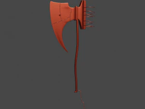 Bloody Executioners Axe 3D Model