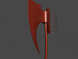 Bloody Executioners Axe 3D 模型