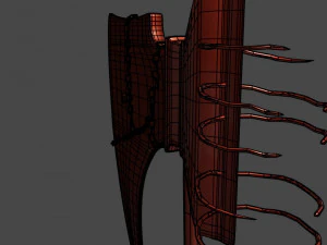 Bloody Executioners Axe 3D Model
