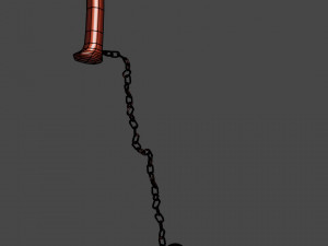 Bloody Executioners Axe 3D 模型
