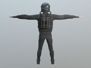special forces army man 3D मॉडल