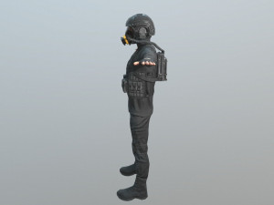 special forces army man 3D मॉडल