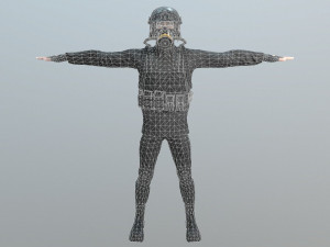special forces army man 3D मॉडल