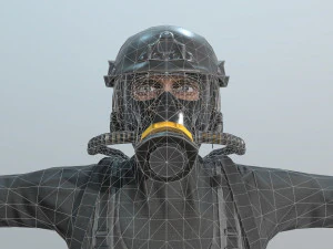 special forces army man 3D Model