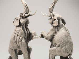 elephant sculpture 3D Model