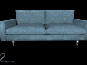 modular livingroom assets - pbr - 3D Модель