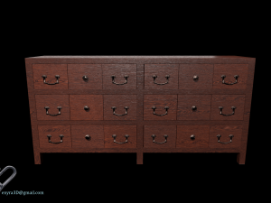 modular livingroom assets - pbr - 3D Модель