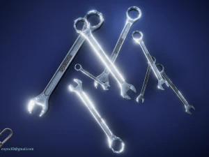 toolboxes and tools - pbr - 3D Model