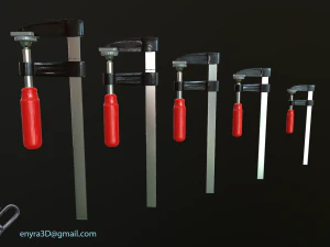 Workshop Tools 02 - PBR - 3D Model