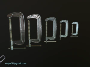 Workshop Tools 02 - PBR - 3D Model