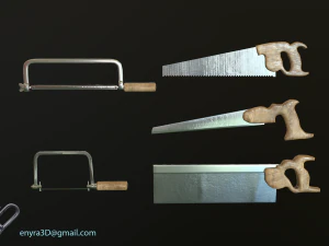 Workshop Tools 02 - PBR - 3D Model