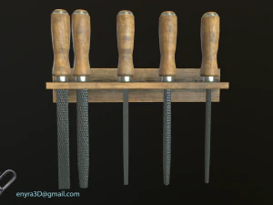 Workshop Tools 02 - PBR - 3D Model