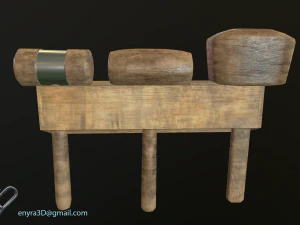 Workshop Tools 02 - PBR - 3D Model