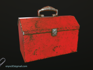 Workshop Tools and Toolboxes Combi Pack - Low Poly - PBR - 3D Model