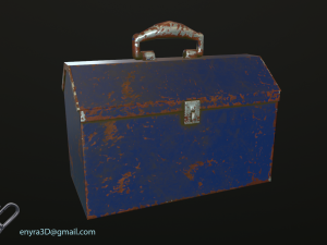Workshop Tools and Toolboxes Combi Pack - Low Poly - PBR - 3D Model
