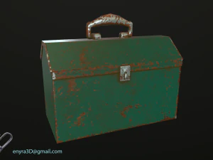 Workshop Tools and Toolboxes Combi Pack - Low Poly - PBR - 3D Model