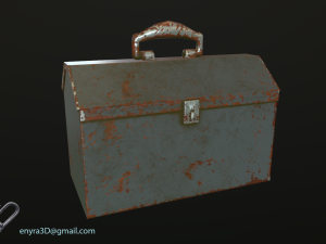 Workshop Tools and Toolboxes Combi Pack - Low Poly - PBR - 3D Model