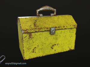 Workshop Tools and Toolboxes Combi Pack - Low Poly - PBR - 3D Model