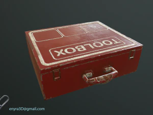 Workshop Tools and Toolboxes Combi Pack - Low Poly - PBR - 3D Model
