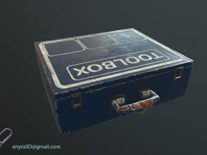 Workshop Tools and Toolboxes Combi Pack - Low Poly - PBR - 3D Model