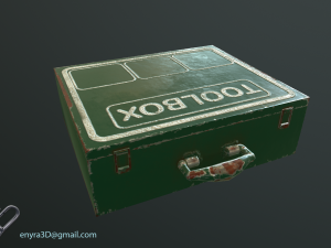 Workshop Tools and Toolboxes Combi Pack - Low Poly - PBR - 3D Model