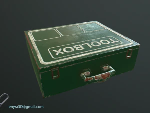 Workshop Tools and Toolboxes Combi Pack - Low Poly - PBR - 3D Model