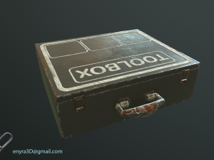 Workshop Tools and Toolboxes Combi Pack - Low Poly - PBR - 3D Model