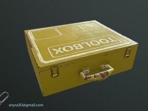 Workshop Tools and Toolboxes Combi Pack - Low Poly - PBR - 3D Model