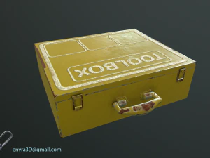 Workshop Tools and Toolboxes Combi Pack - Low Poly - PBR - 3D Model