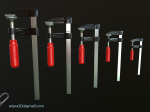 Workshop Tools and Toolboxes Combi Pack - Low Poly - PBR - 3D Model