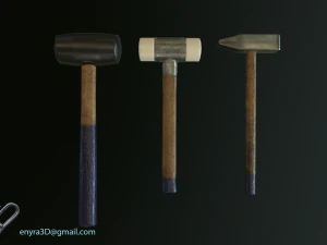 Workshop Tools and Toolboxes Combi Pack - Low Poly - PBR - 3D Model